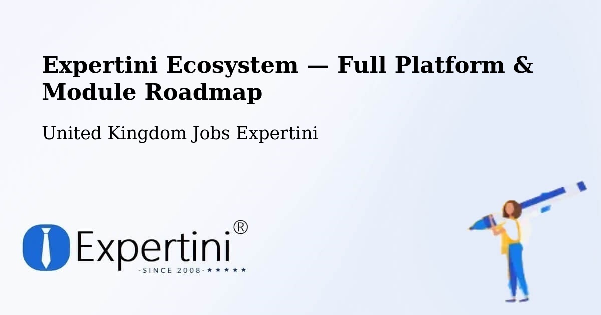 Expertini Ecosystem — Full Platform & Module Roadmap – Dorset